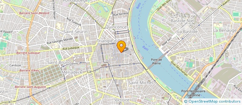 localisation de l'entreprise ZEPHYR  BORDEAUX