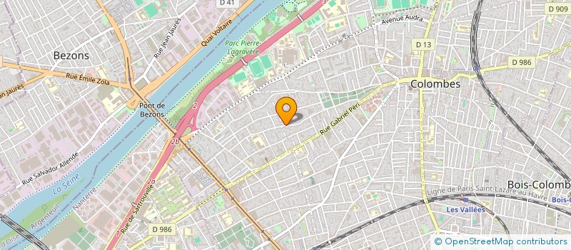 localisation de l'entreprise ZEPHYR  COLOMBES