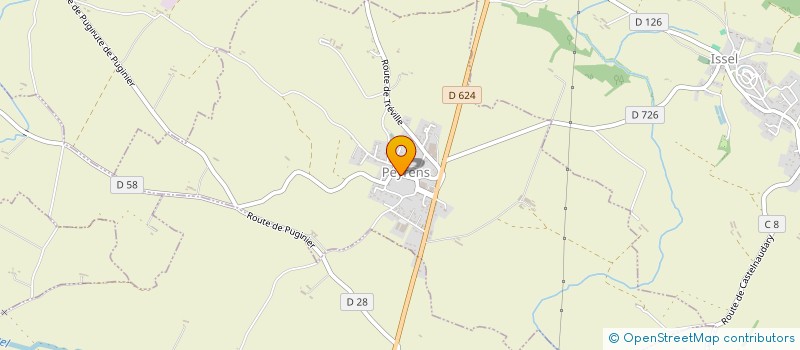 localisation de l'entreprise ZEPHYR  PEYRENS