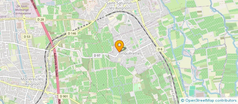 localisation de l'entreprise ZEPHYR ASSOCIATION  JONQUERETTES