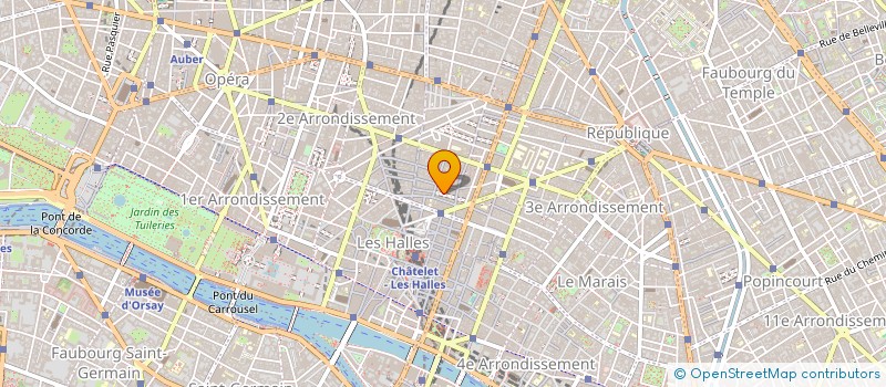 localisation de l'entreprise ZEPHYR & BOREAS à PARIS