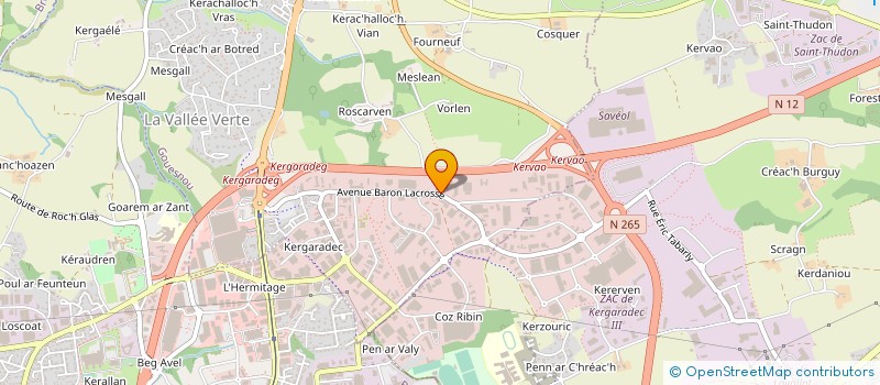 localisation de l'entreprise ZEPHYR IMMO  GOUESNOU