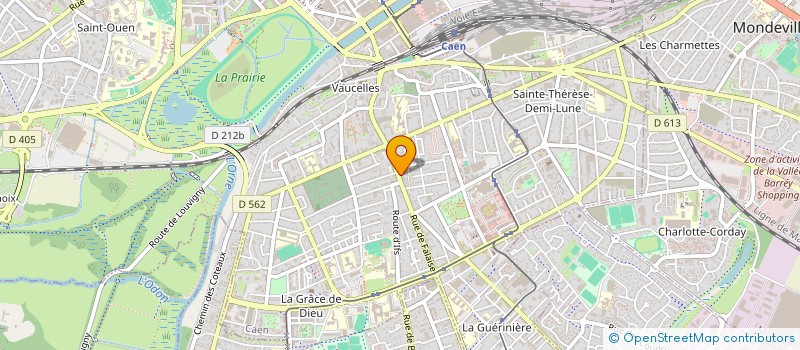 localisation de l'entreprise ZEPHYR INVESTISSEMENT à CAEN