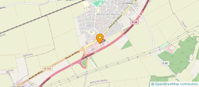 localisation de l'entreprise ZEPHYR PHARMA  WITRY-LES-REIMS