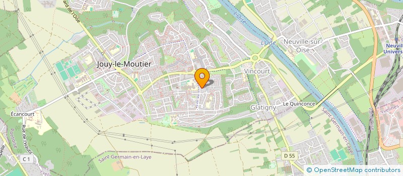 localisation de l'entreprise ZEPHYR UNICORN  JOUY-LE-MOUTIER