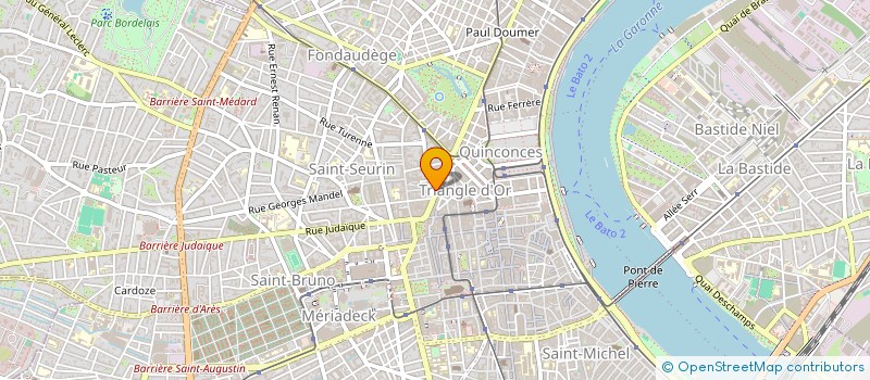 localisation de l'entreprise ZEPHYRADE  BORDEAUX