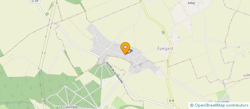 localisation de l'entreprise ZEPHYRIN à EPEGARD