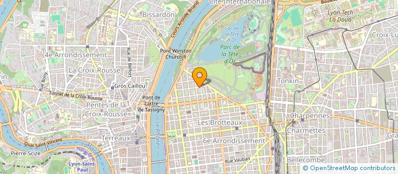 localisation de l'entreprise ZEPHYRIN  LYON