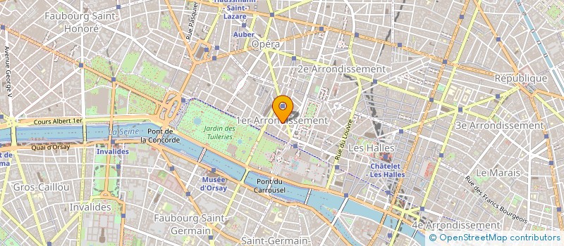 localisation de l'entreprise ZEPHYROS à PARIS