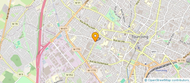 localisation de l'entreprise ZEPLACE  TOURCOING