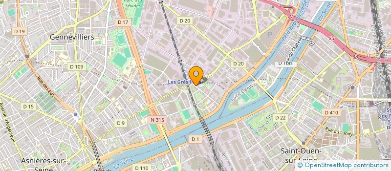 localisation de l'entreprise ZEPUR à ASNIERES-SUR-SEINE