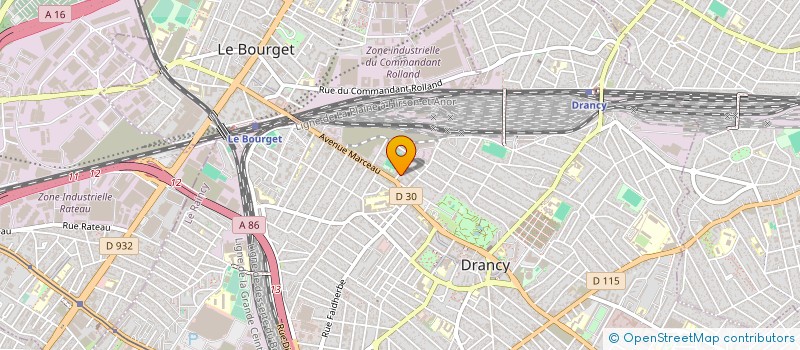 localisation de l'entreprise ZER-DU à DRANCY