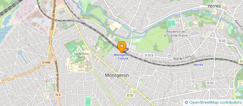 localisation de l'entreprise ZERA à MONTGERON