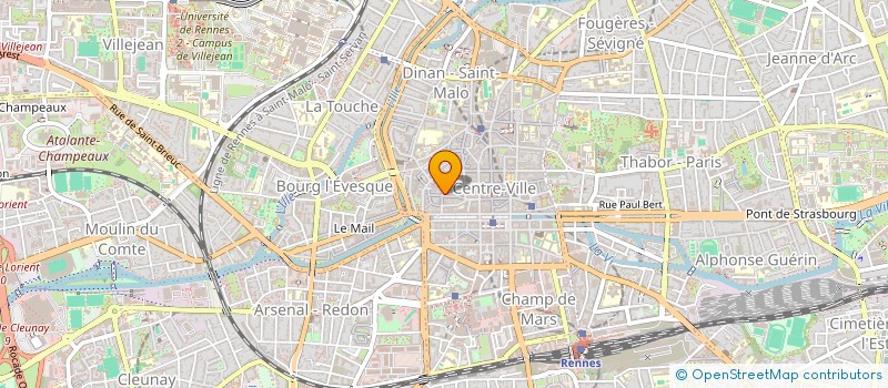 localisation de l'entreprise ZERACE à RENNES