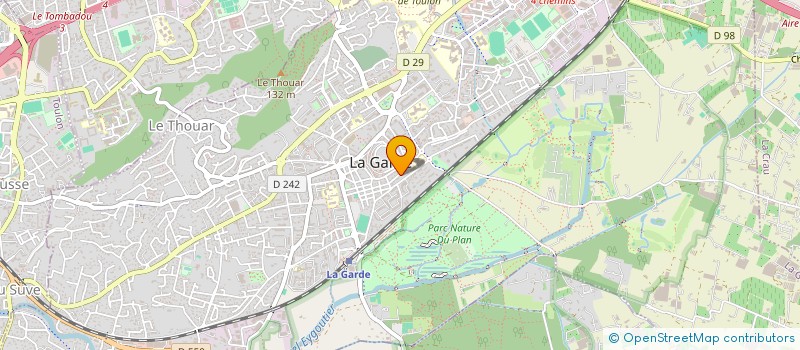 localisation de l'entreprise ZERAFA INVEST à LA GARDE