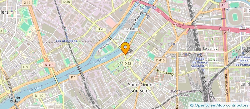 localisation de l'entreprise ZERALDA  SAINT-OUEN-SUR-SEINE
