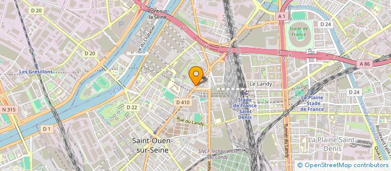 localisation de l'entreprise ZERALDA à SAINT-DENIS