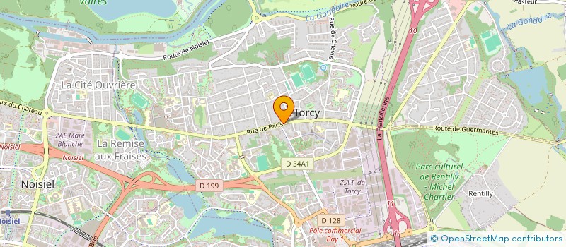 localisation de l'entreprise ZERALDO AUTO EXPORT à TORCY