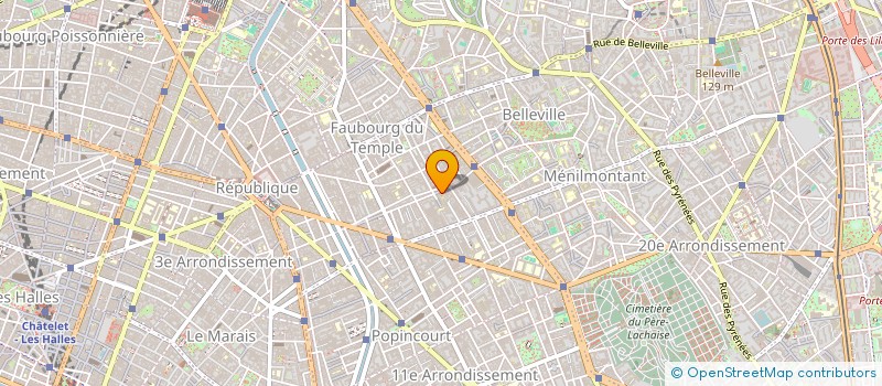 localisation de l'entreprise ZERANE CONFLUENCE ARTISTIQUE  PARIS