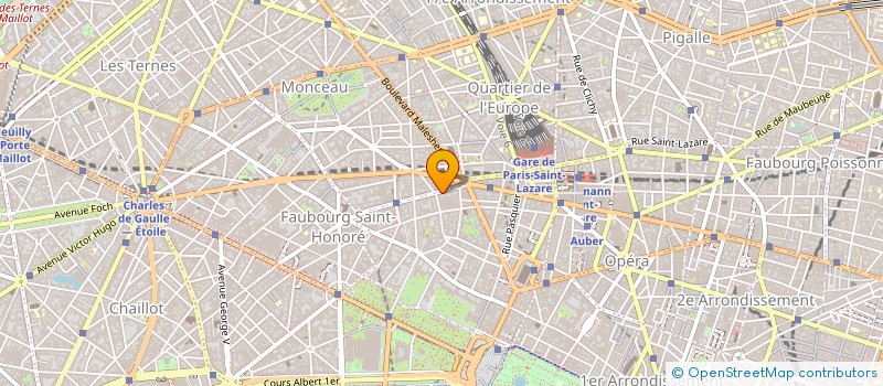localisation de l'entreprise ZERCOM à PARIS