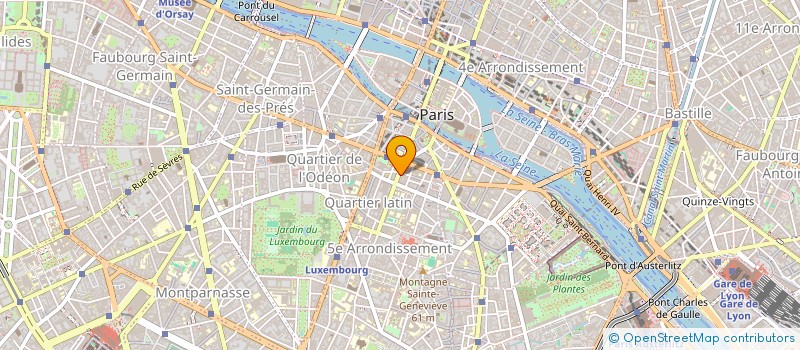 localisation de l'entreprise ZERCORP  PARIS