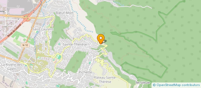 localisation de l'entreprise ZERGO à LA POSSESSION