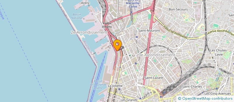localisation de l'entreprise ZERNE ENERGY à MARSEILLE