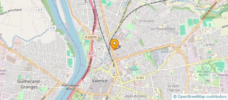 localisation de l'entreprise ZERO + à BOURG-LES-VALENCE