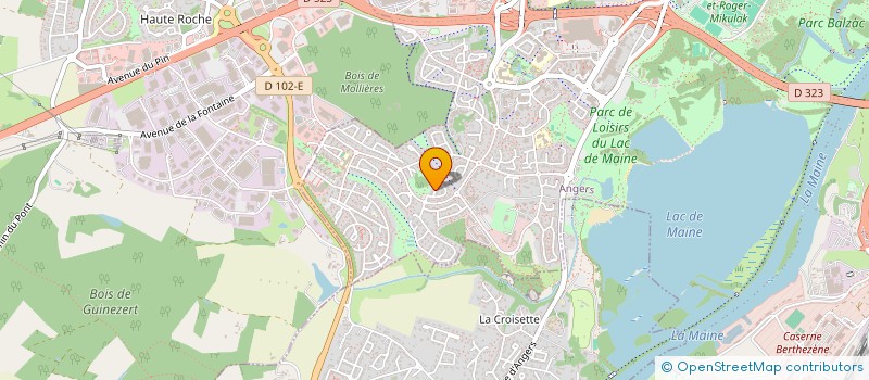 localisation de l'entreprise ZERO ADDICTION C POSSIBLE (ZAP) à ANGERS