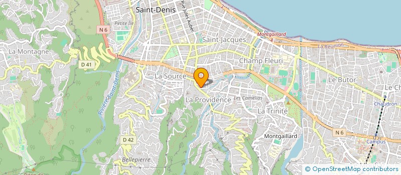 localisation de l'entreprise ZERO CARBON ENERGY à SAINT-DENIS