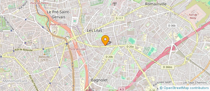 localisation de l'entreprise ZERO DE CONDUITE à BAGNOLET