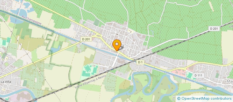 localisation de l'entreprise ZERO DECHET GRANDE VALLEE DE LA MARNE  AY-CHAMPAGNE