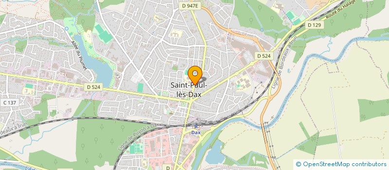 localisation de l'entreprise ZERO DECHET PAYS DACQUOIS à SAINT-PAUL-LES-DAX