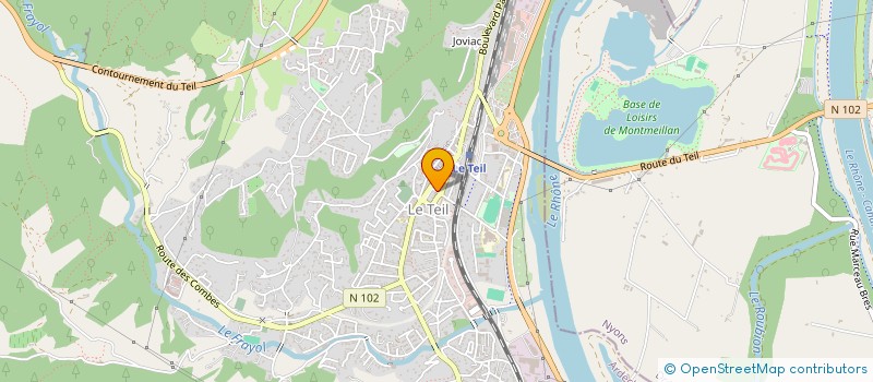 localisation de l'entreprise ZERO DECHETS MONTELIMAR - LE TEIL  MONTELIMAR