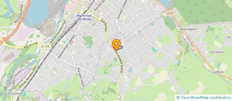 localisation de l'entreprise ZERO DEGRE à SAINT-VALLIER