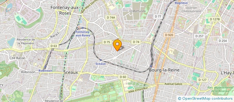 localisation de l'entreprise ZERO EMISSIONS NETTES 2050 MAINTENANT à SCEAUX