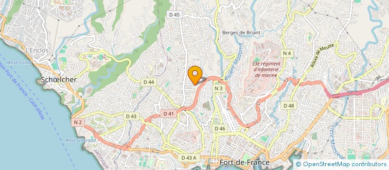 localisation de l'entreprise ZERO FOT  FORT-DE-FRANCE