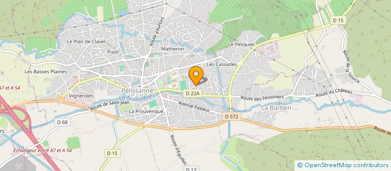 localisation de l'entreprise ZERO FRANCE MOTO CLUB (ZFMC)  PELISSANNE