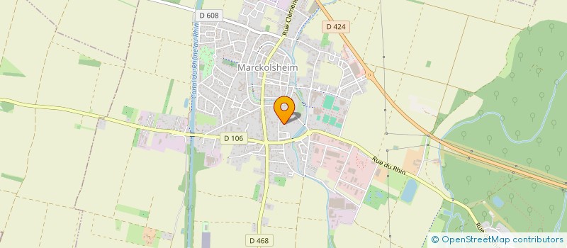 localisation de l'entreprise ZERO HUIT DIX IMMOBLIER  MARCKOLSHEIM