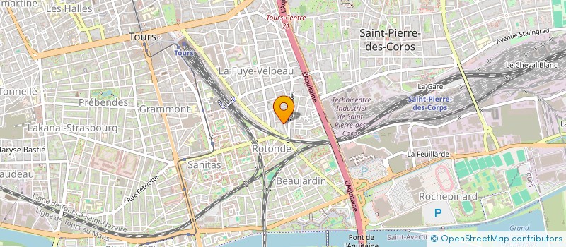 localisation de l'entreprise ZERO LIMIT  TOURS