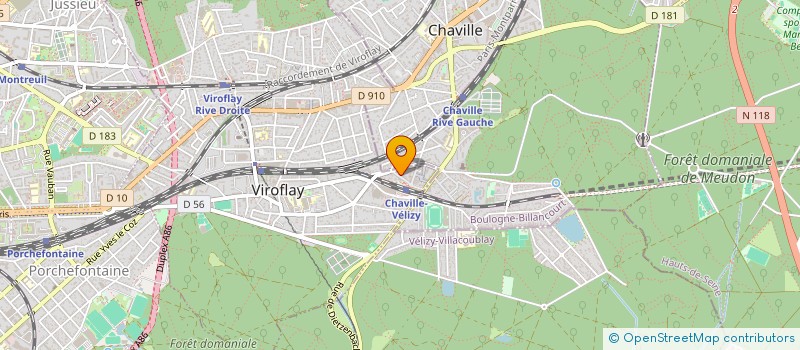 localisation de l'entreprise ZERO SEPT ZERO NEUF  VIROFLAY