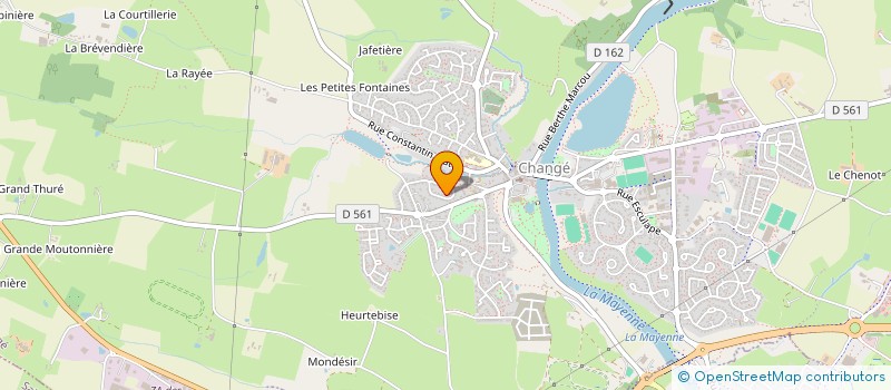 localisation de l'entreprise ZERO TRACE  CHANGE