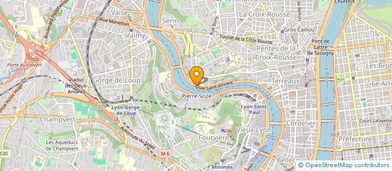 localisation de l'entreprise ZERO4 à LYON