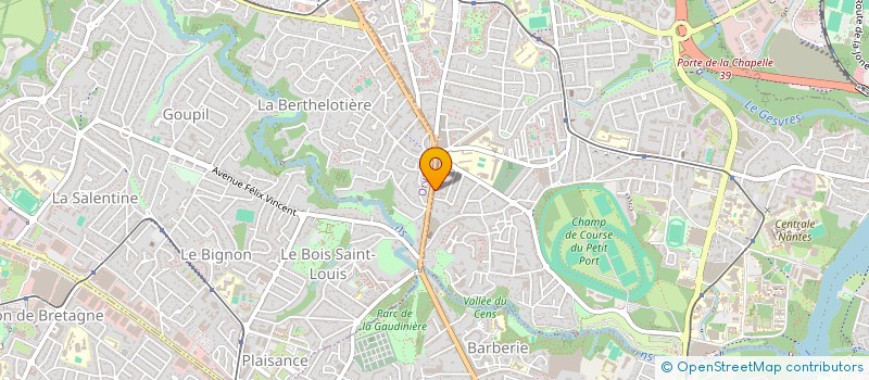localisation de l'entreprise ZEROREZO ? à NANTES