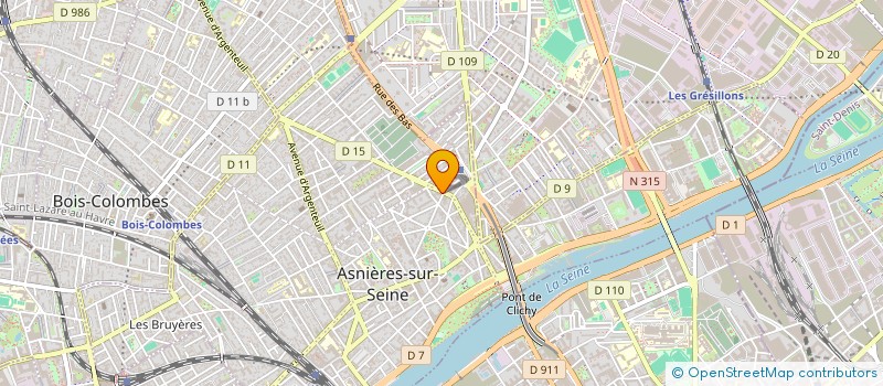 localisation de l'entreprise ZERQAH FRERES à ASNIERES-SUR-SEINE