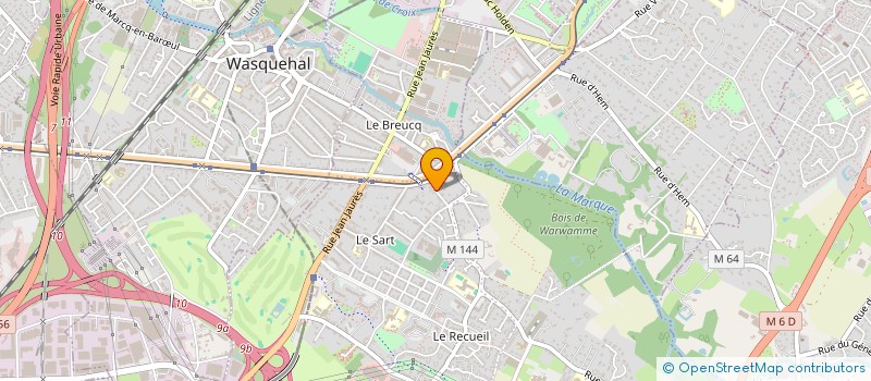 localisation de l'entreprise ZERTRUD à VILLENEUVE-D'ASCQ