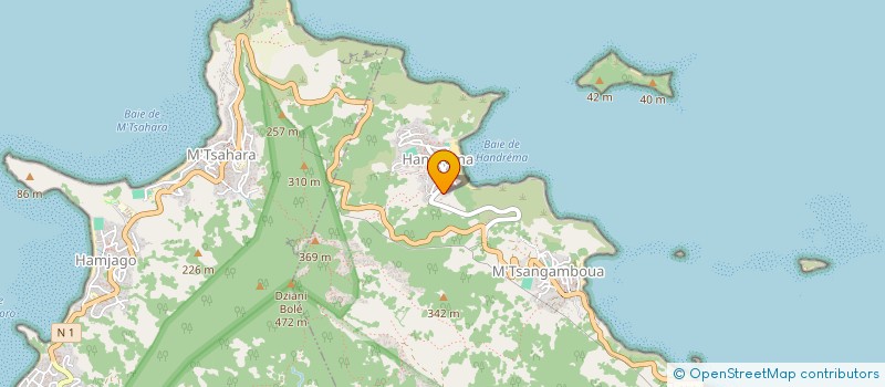 localisation de l'entreprise ZEST - BATIMENT DISTRIBUTION à BANDRABOUA