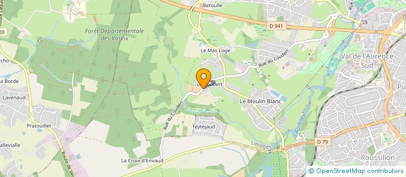 localisation de l'entreprise ZEST FOOD TOURS à LIMOGES