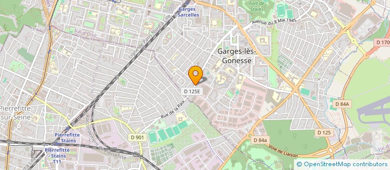 localisation de l'entreprise ZEST MARKET à GARGES-LES-GONESSE