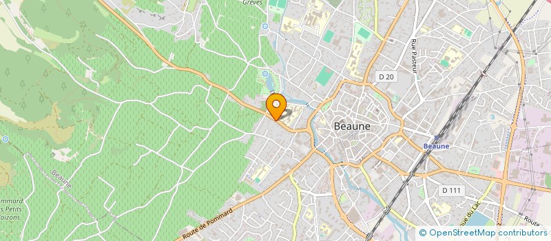 localisation de l'entreprise ZEST PATRIMOINE à BEAUNE